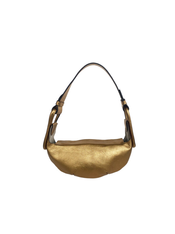 AMALFI MINI Bronze shoulder bag