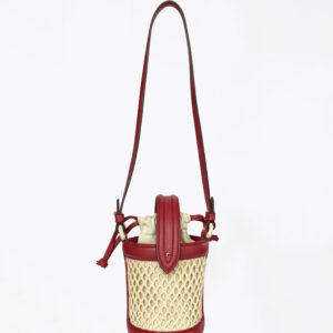 SANDONA MINI Burgundy Bucket