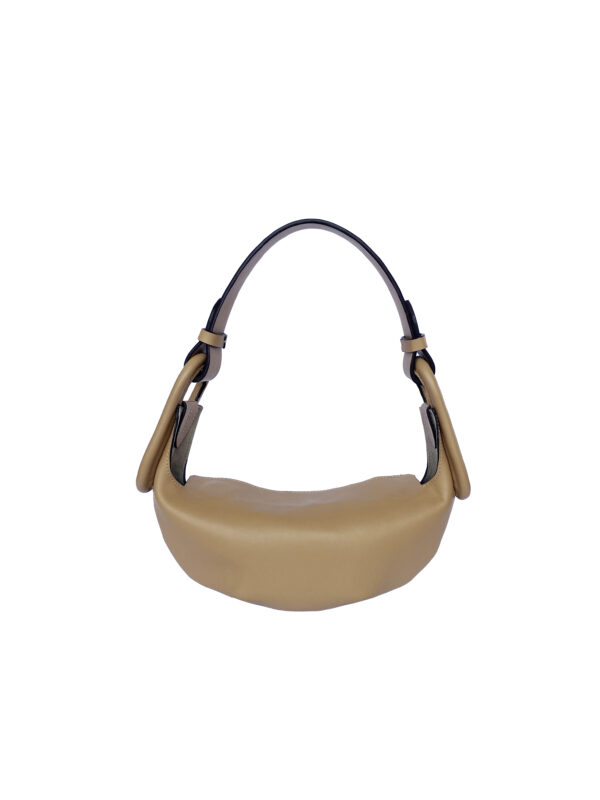 AMALFI MINI Camel shoulder bag