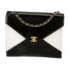 CHANEL | Envelope Flap Bag black and white