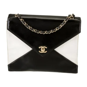 CHANEL | Envelope Flap Bag black and white