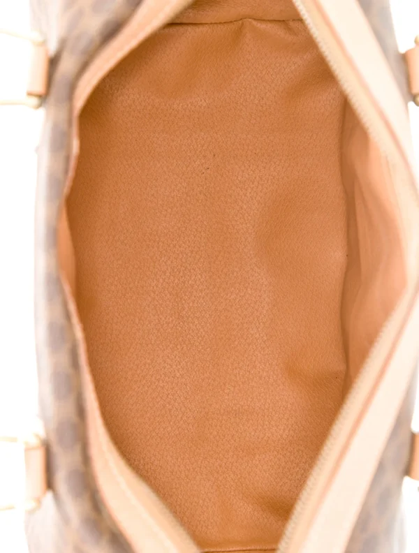 CELINE | Brown Macadam Triomphe Hand Bag Vintage - Image 5
