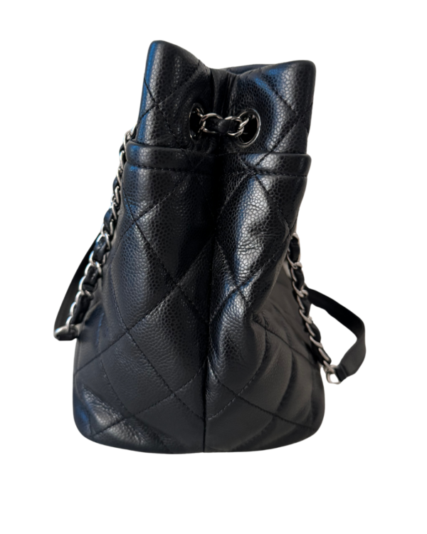 CHANEL | Caviar quilted timeless CC soft tote black - Image 3