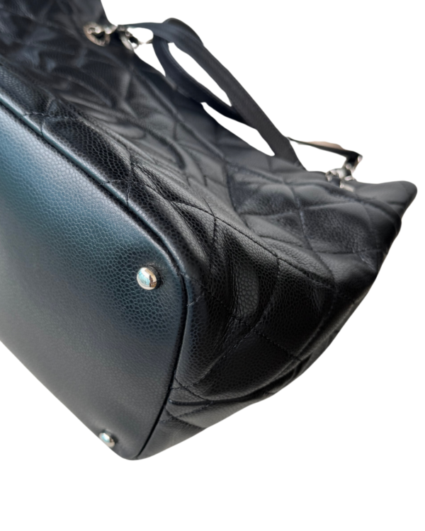 CHANEL | Caviar quilted timeless CC soft tote black - Image 5