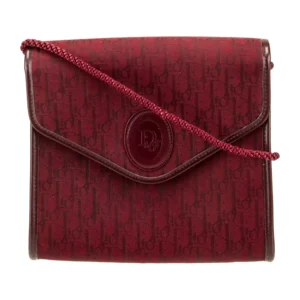 CHRISTIAN DIOR | Burgundy Paisley Crossbody Vintage
