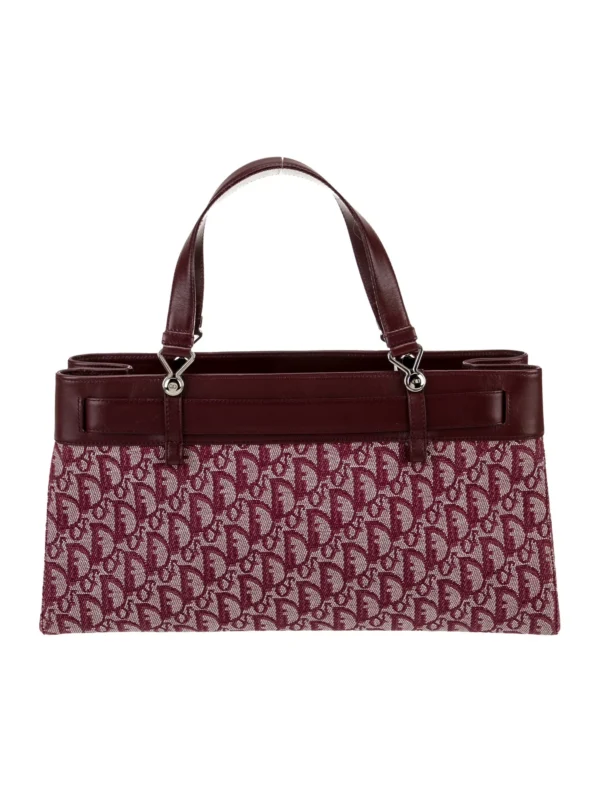 CHRISTIAN DIOR | Burgundy Diorissimo Jeans Pocket Vintage - Image 3