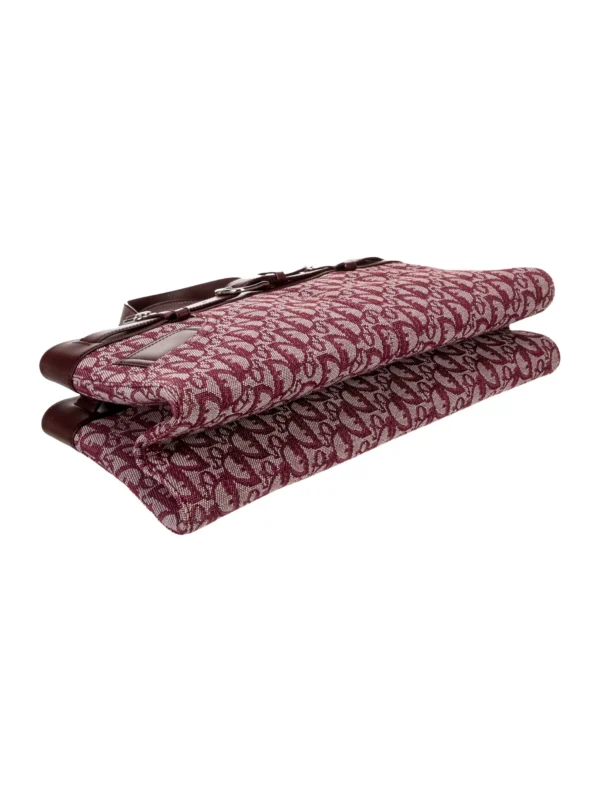 CHRISTIAN DIOR | Burgundy Diorissimo Jeans Pocket Vintage - Image 4