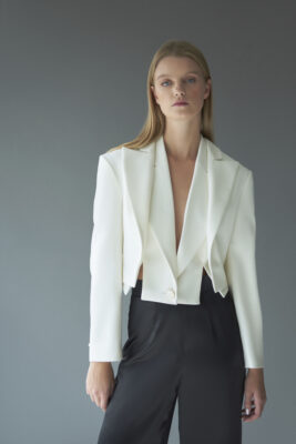 Paris Rodriguez | BLAZER IVORY